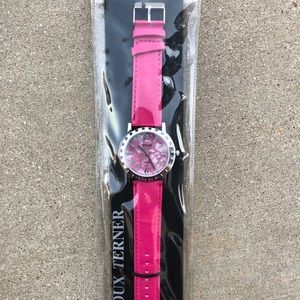 Bijoux Turner Pink Band Watch